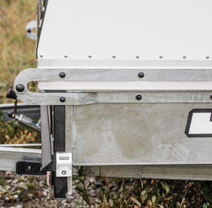 4P trailers närbild på högre skeppa